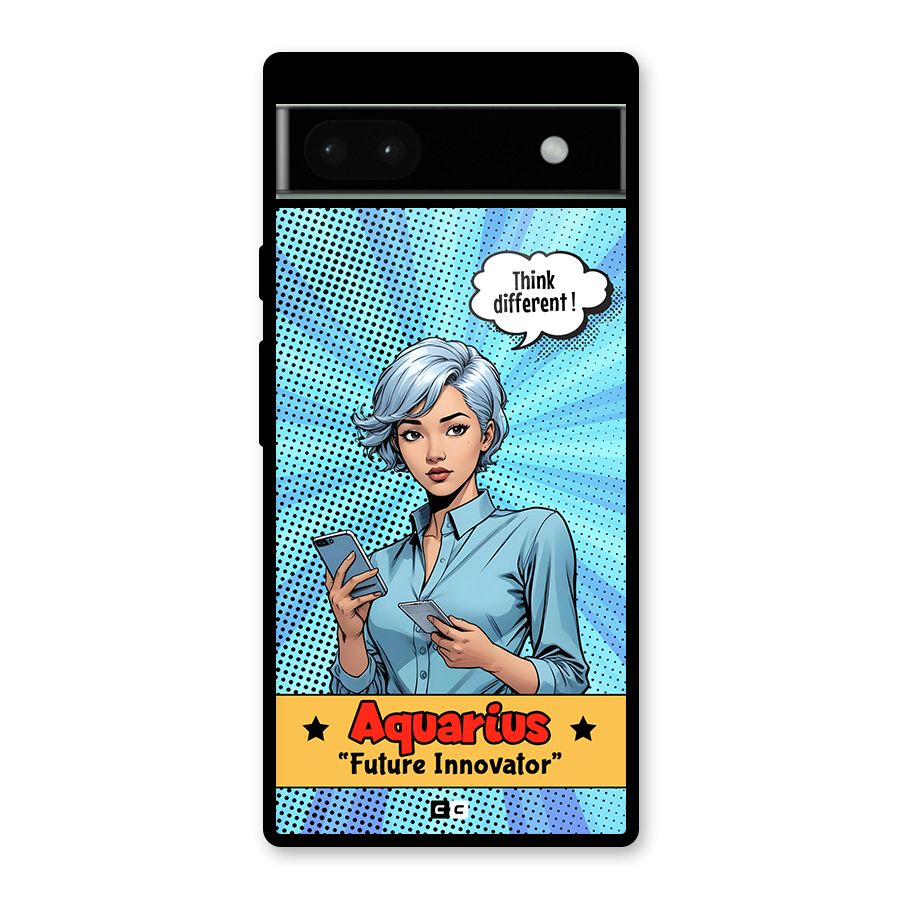 Innovative Aquarius Glass Back Case for Google Pixel 6a