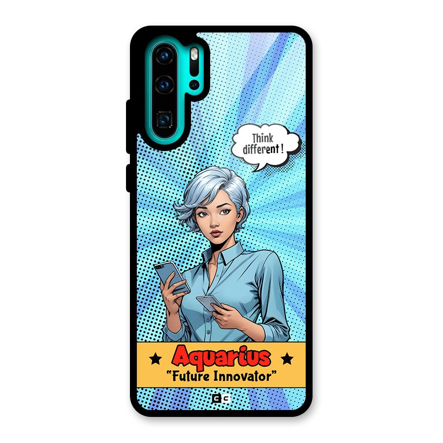 Innovative Aquarius Glass Back Case for Huawei P30 Pro