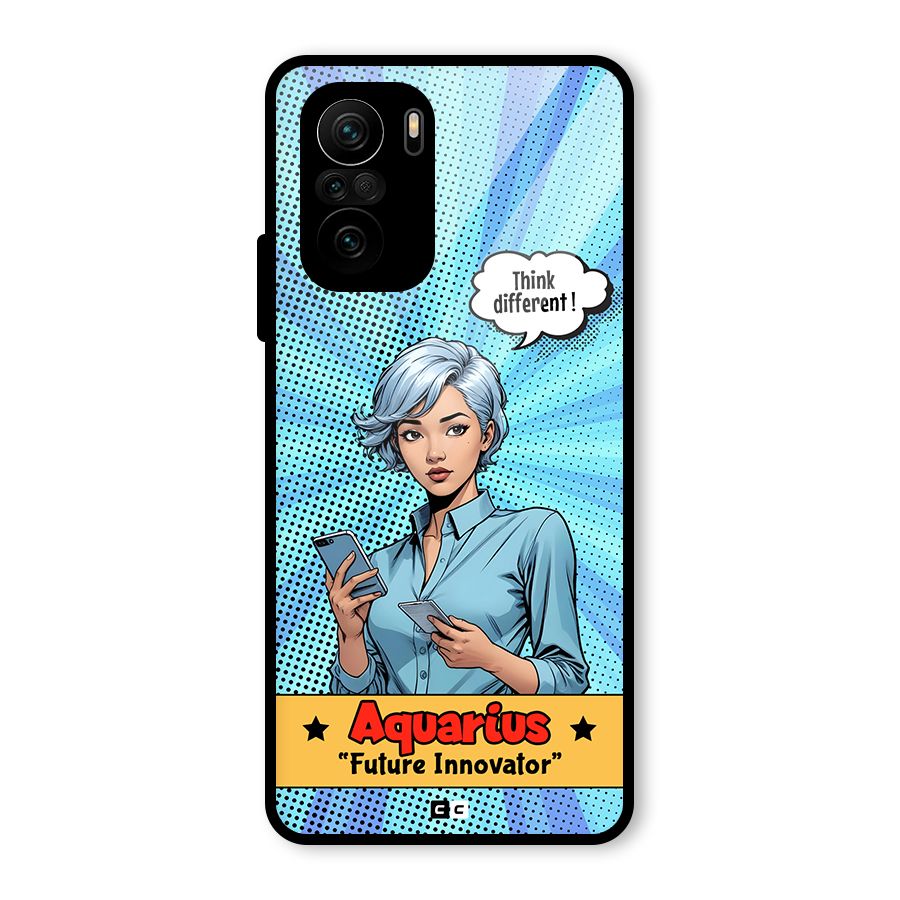 Innovative Aquarius Glass Back Case for Mi 11X Pro