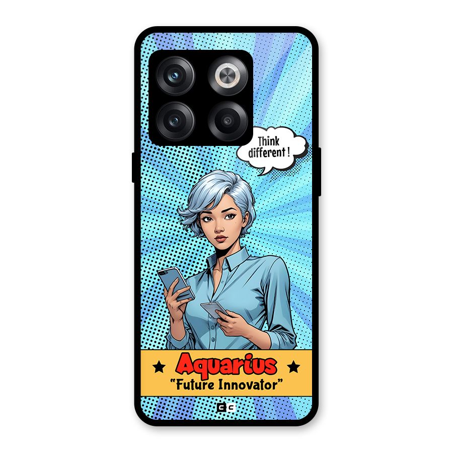 Innovative Aquarius Glass Back Case for OnePlus 10T