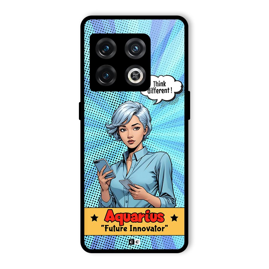 Innovative Aquarius Glass Back Case for OnePlus 10 Pro 5G