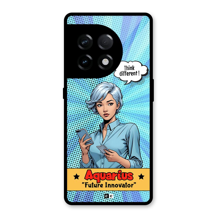 Innovative Aquarius Glass Back Case for OnePlus 11R