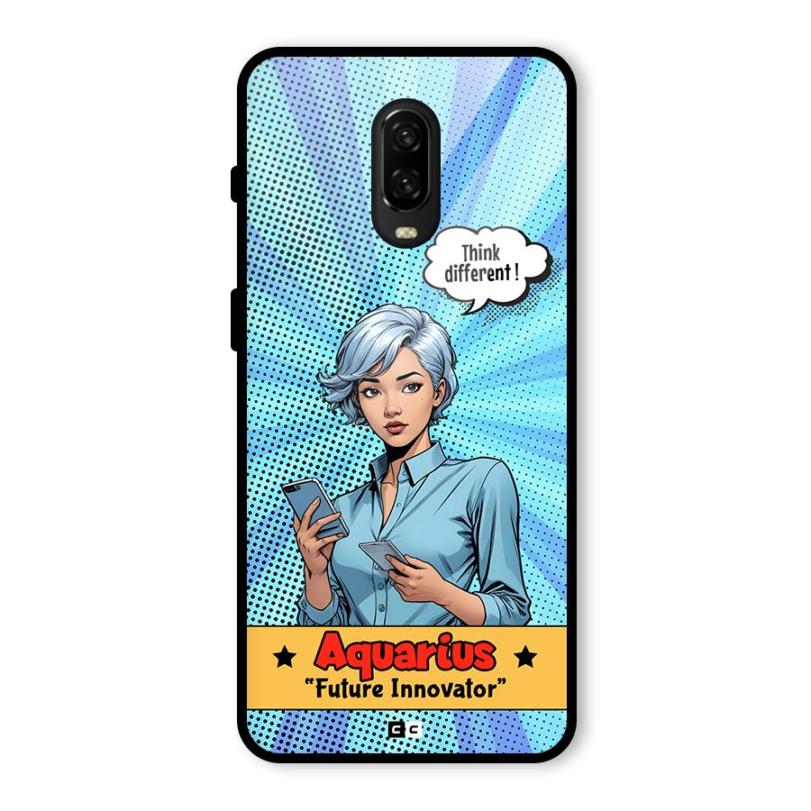 Innovative Aquarius Glass Back Case for OnePlus 6T