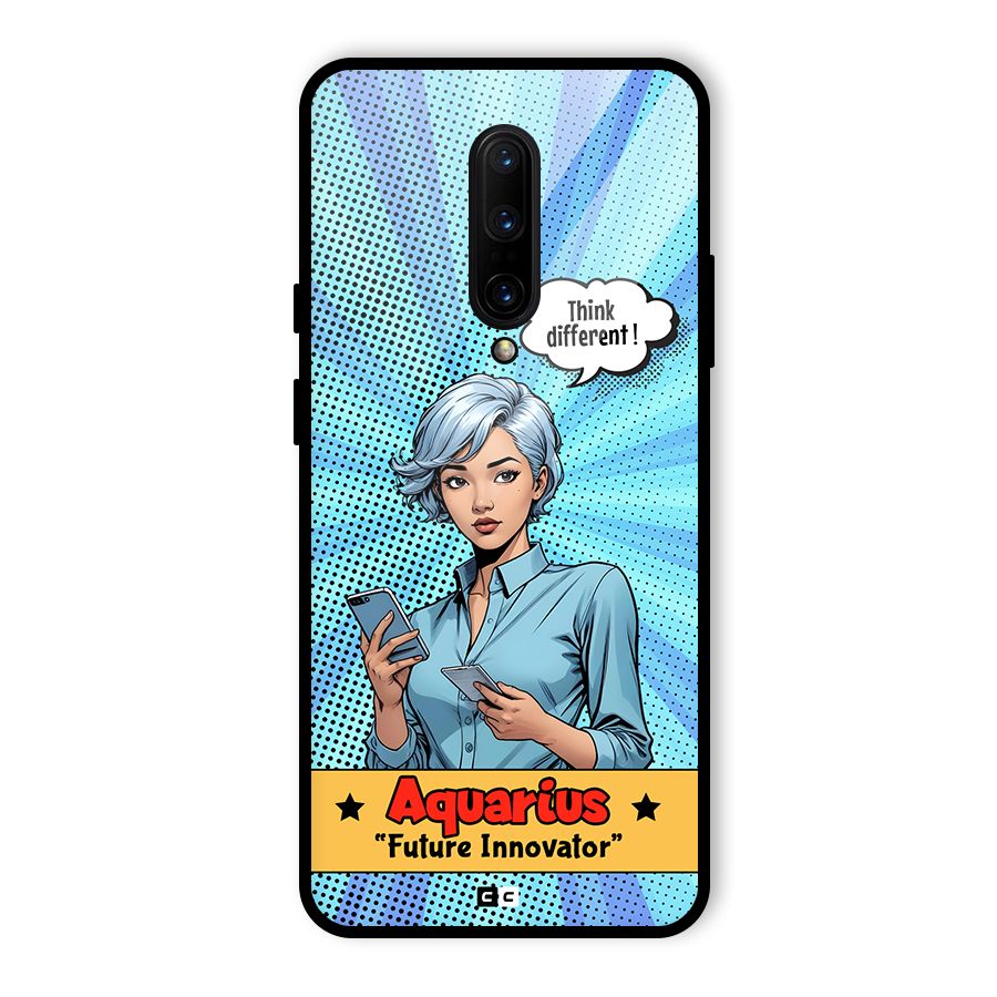 Innovative Aquarius Glass Back Case for OnePlus 7 Pro