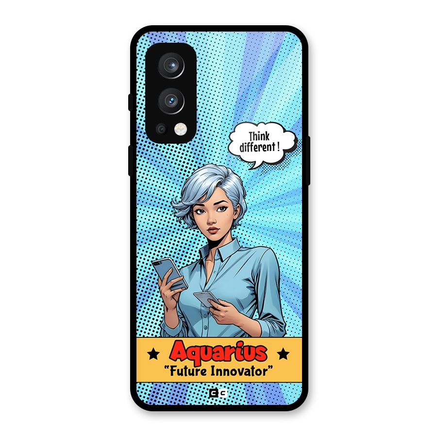 Innovative Aquarius Glass Back Case for OnePlus Nord 2 5G