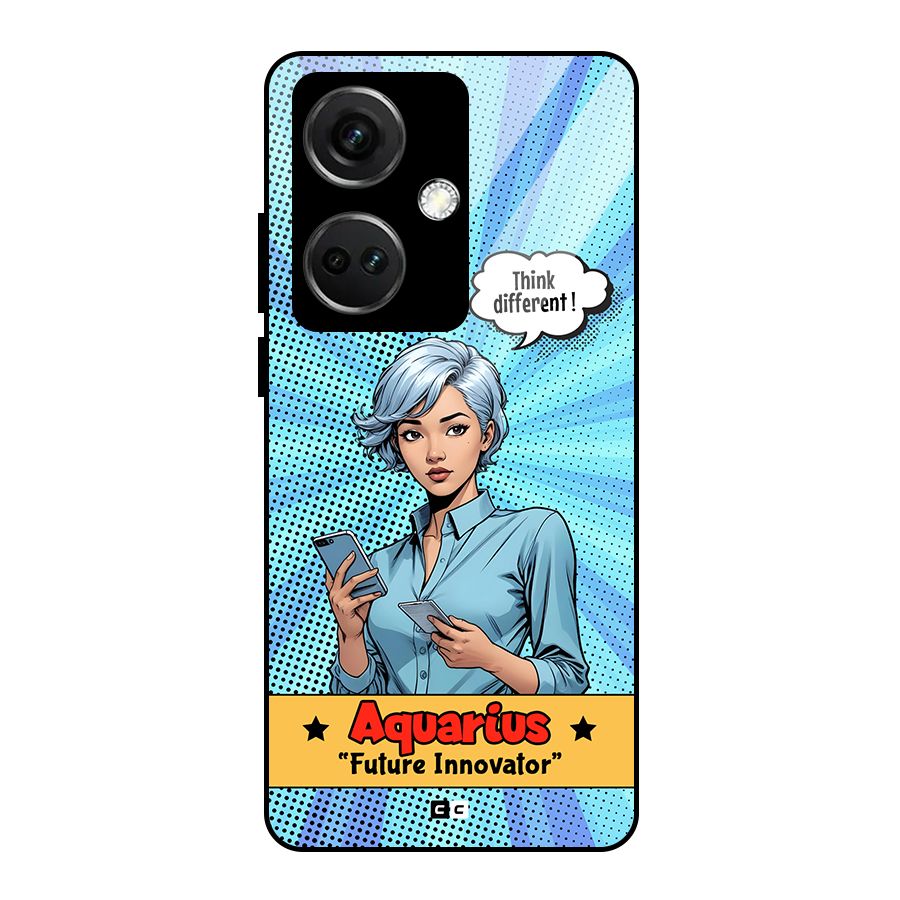 Innovative Aquarius Glass Back Case for OnePlus Nord CE 3 5G