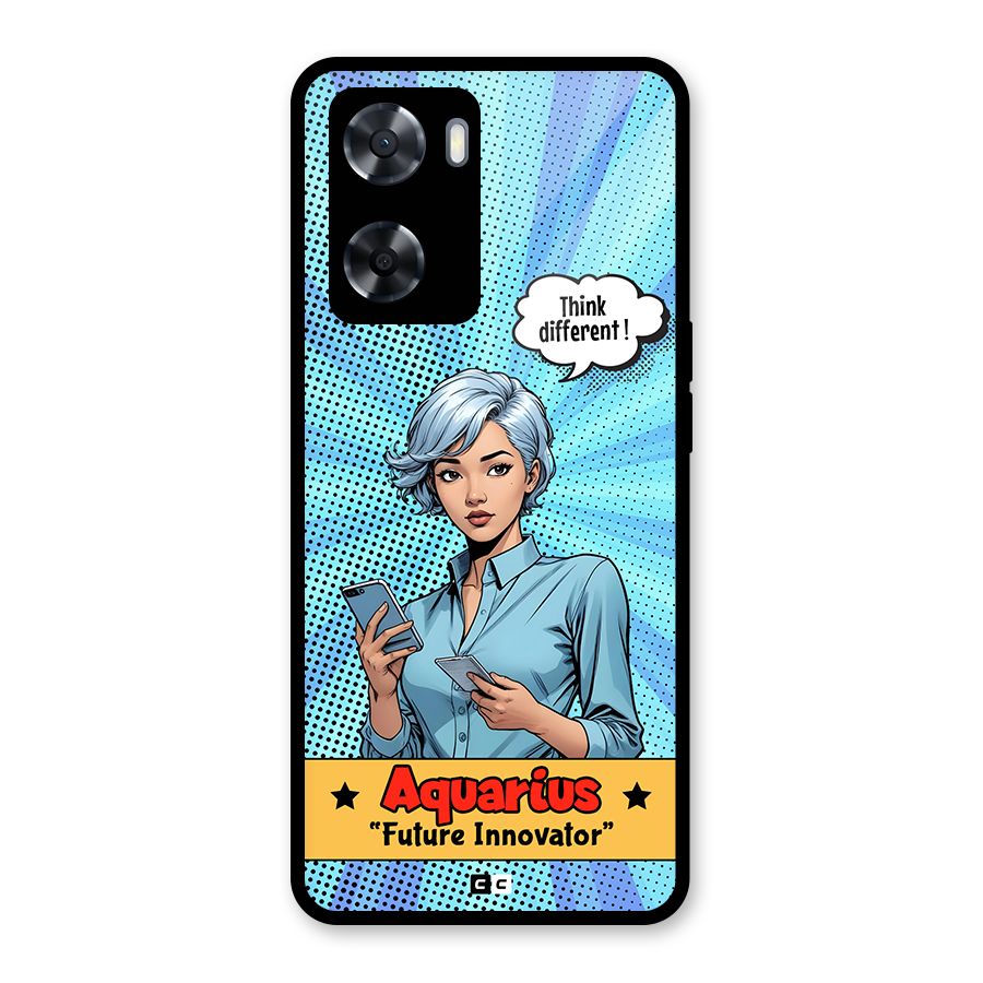 Innovative Aquarius Glass Back Case for OnePlus Nord N20 SE