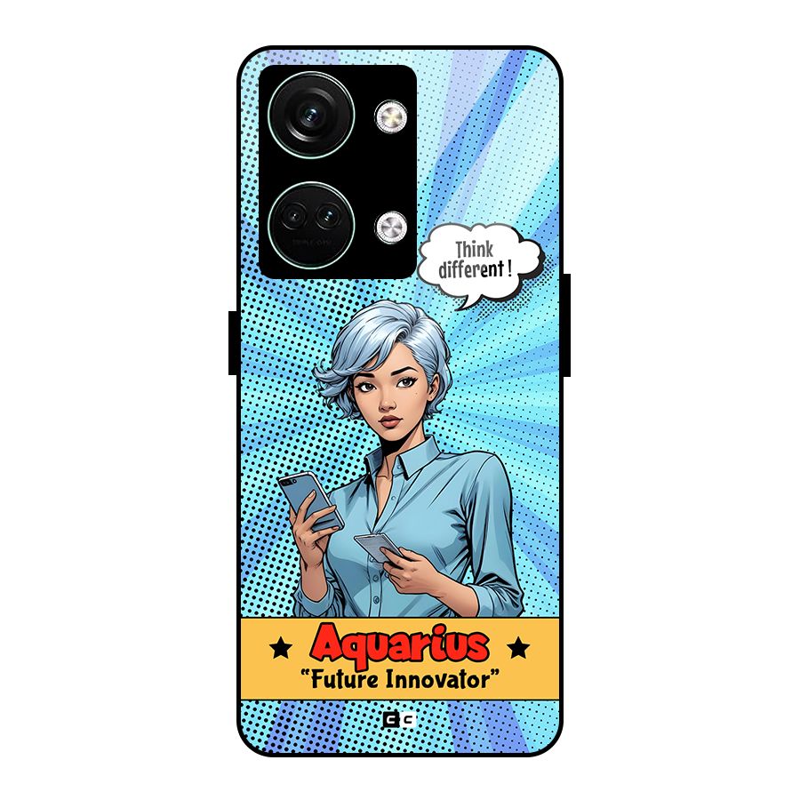 Innovative Aquarius Glass Back Case for Oneplus Nord 3