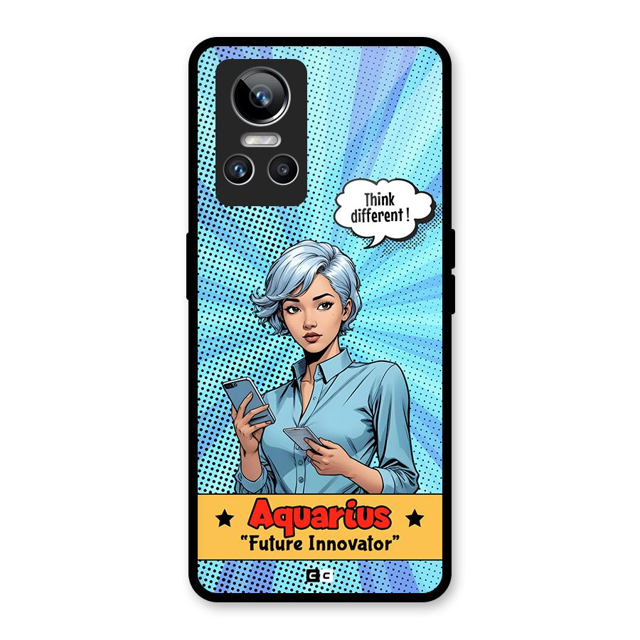 Innovative Aquarius Glass Back Case for Realme GT Neo 3