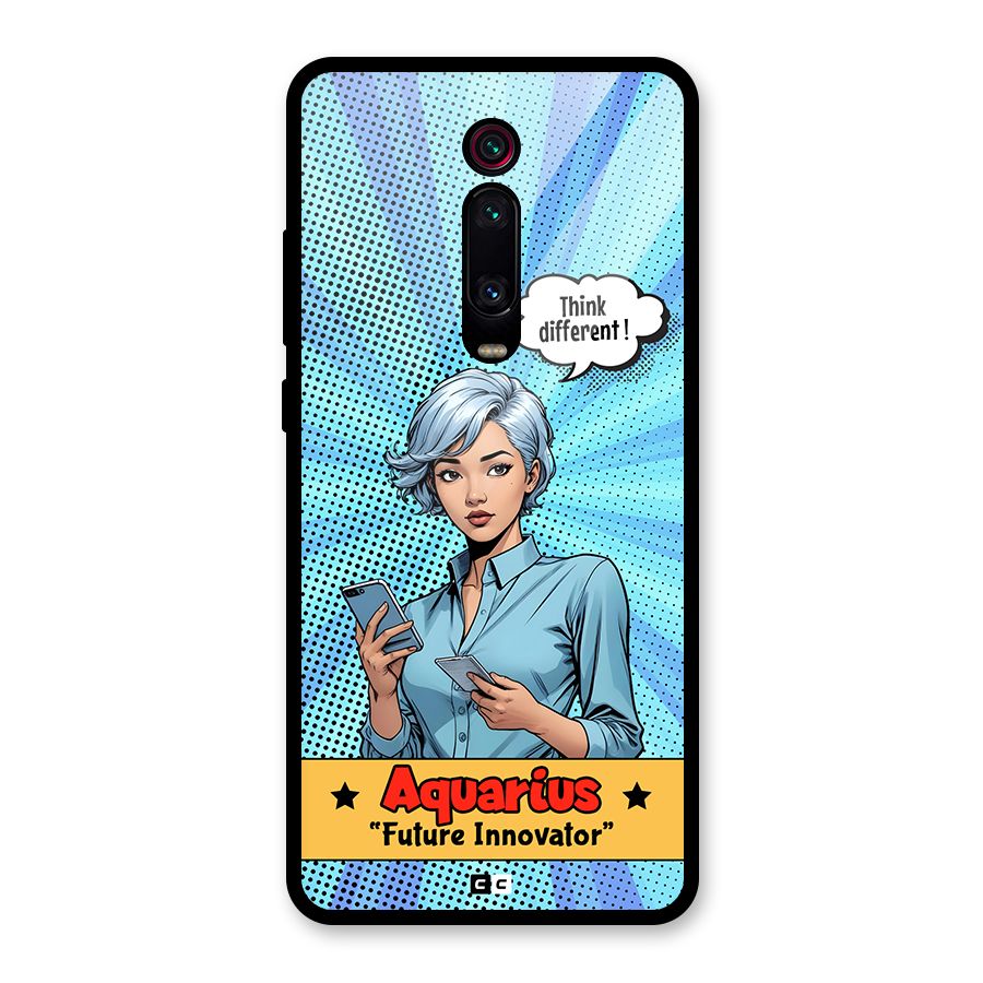 Innovative Aquarius Glass Back Case for Redmi K20