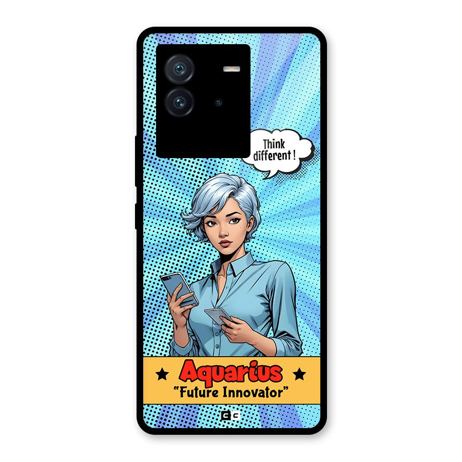 Innovative Aquarius Glass Back Case for Vivo iQOO Neo 6 5G