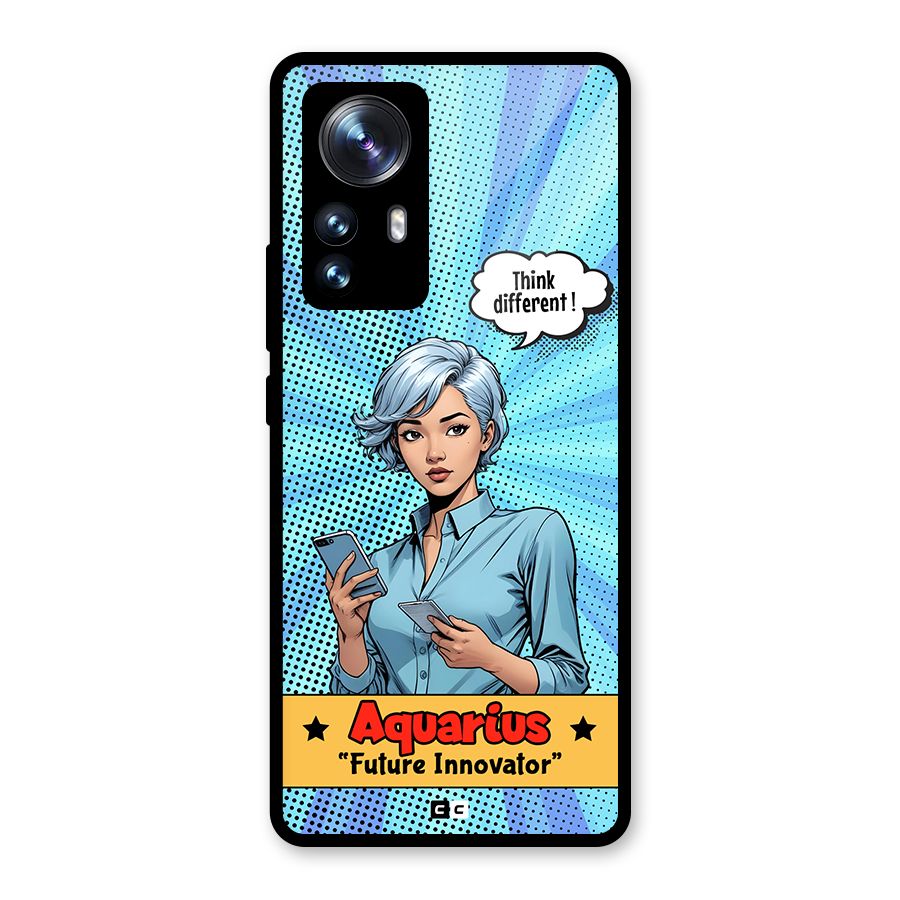 Innovative Aquarius Glass Back Case for Xiaomi 12 Pro