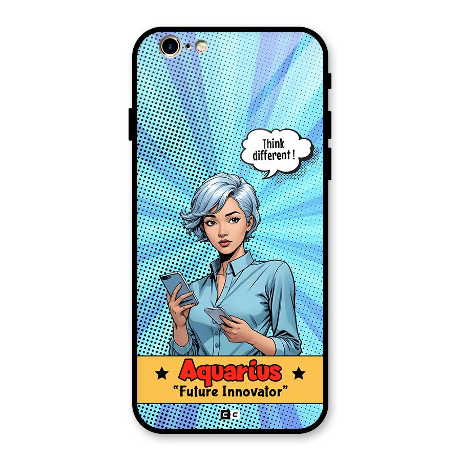 Innovative Aquarius Glass Back Case for iPhone 6 6S