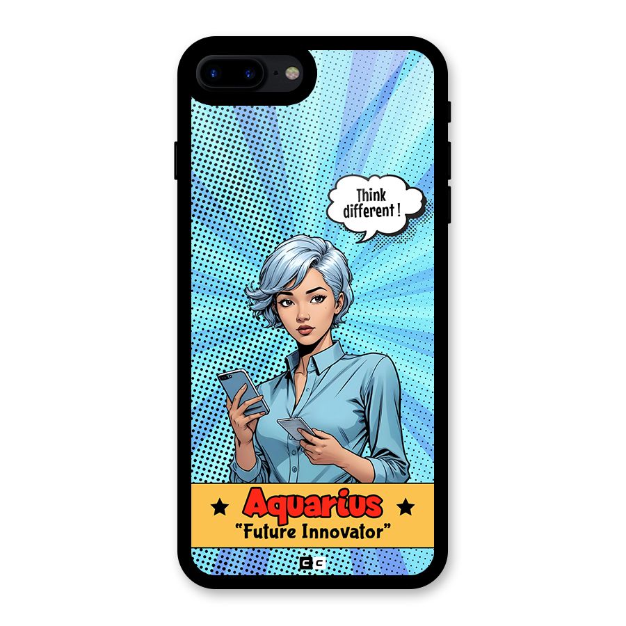 Innovative Aquarius Glass Back Case for iPhone 7 Plus