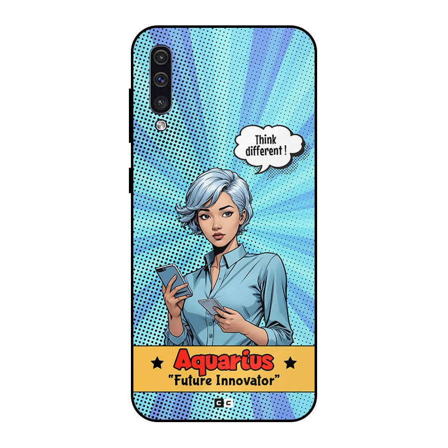 Innovative Aquarius Metal Back Case for Galaxy A50s