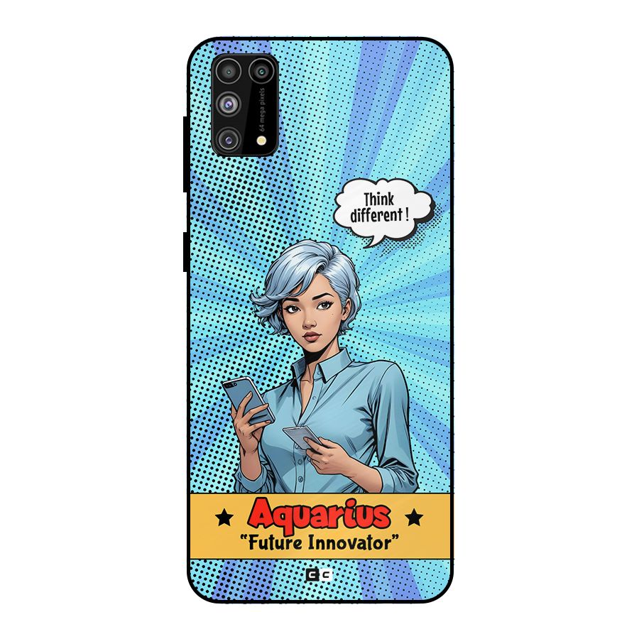 Innovative Aquarius Metal Back Case for Galaxy F41