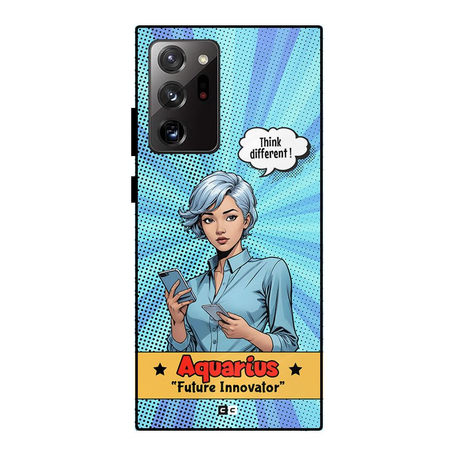 Innovative Aquarius Metal Back Case for Galaxy Note 20 Ultra 5G