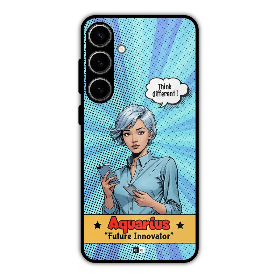 Innovative Aquarius Metal Back Case for Galaxy S24 Plus