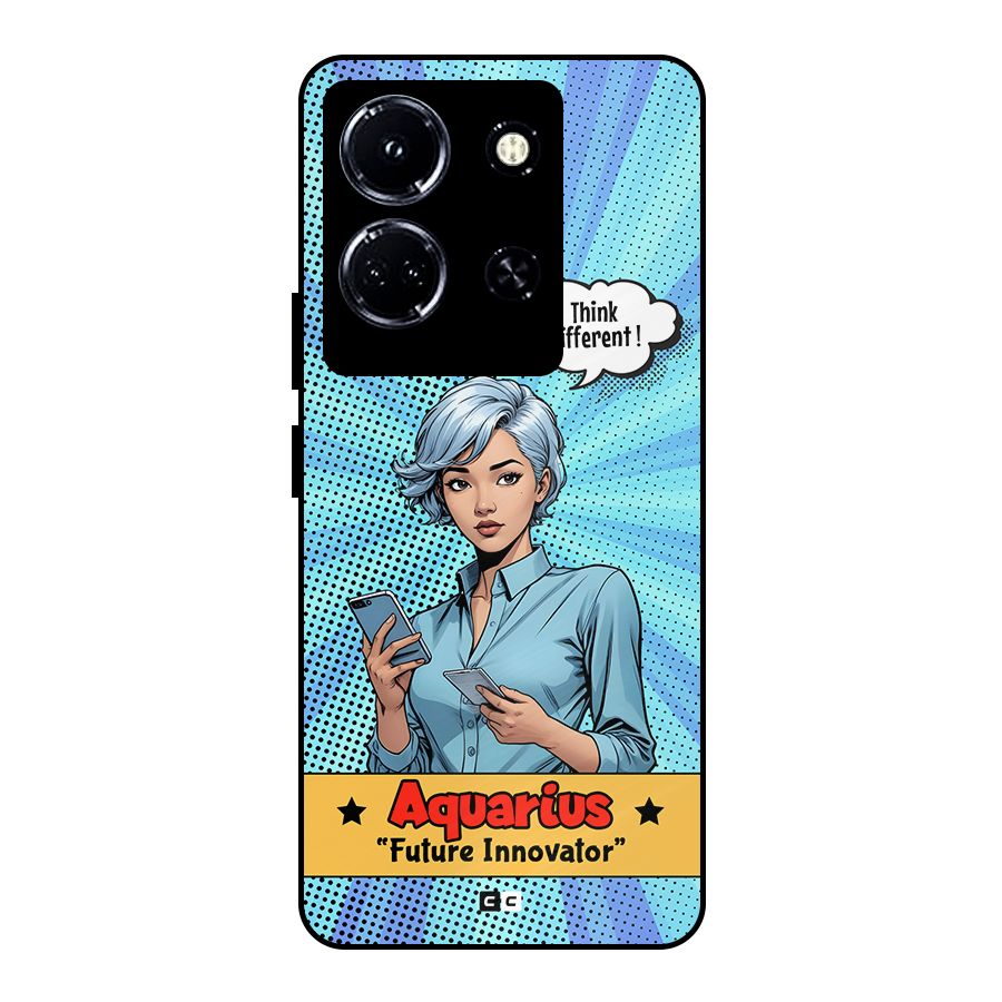 Innovative Aquarius Metal Back Case for Infinix Note 30 5G