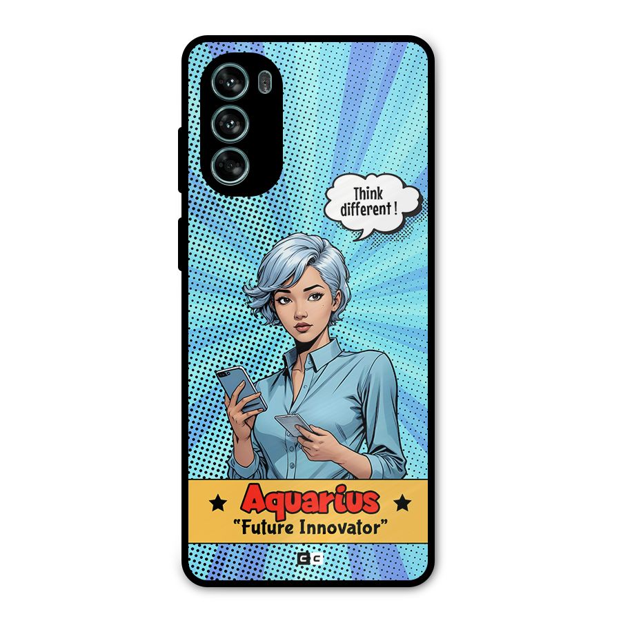 Innovative Aquarius Metal Back Case for Moto G62