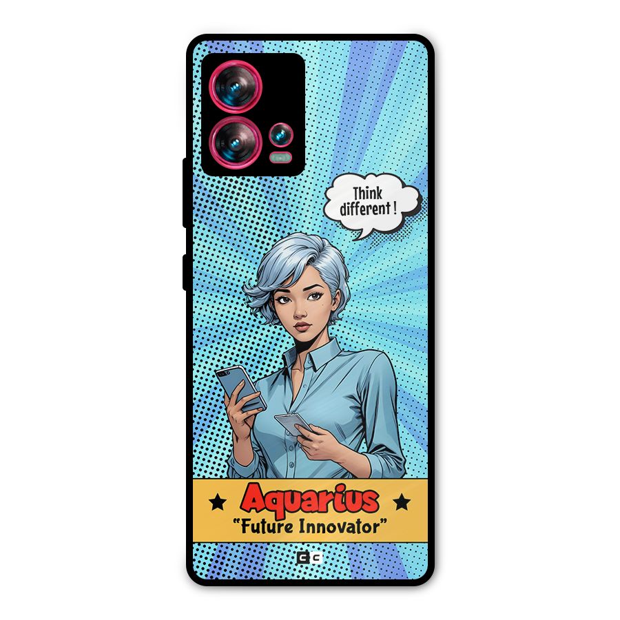 Innovative Aquarius Metal Back Case for Motorola Edge 30 Fusion