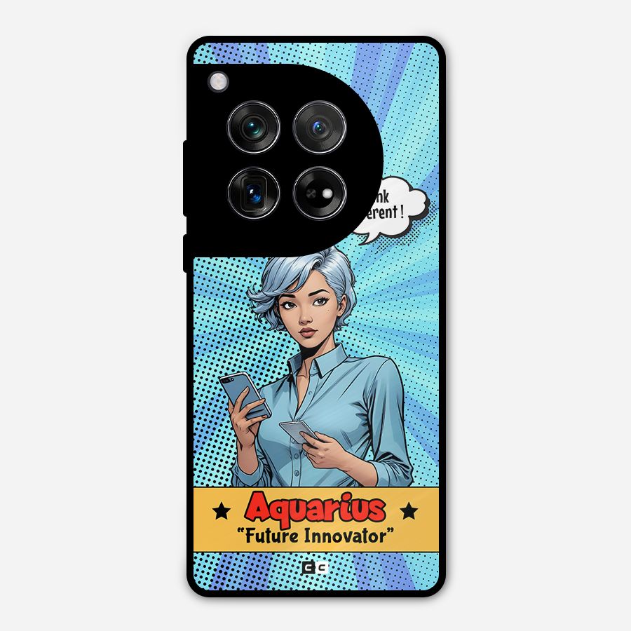 Innovative Aquarius Metal Back Case for OnePlus 12