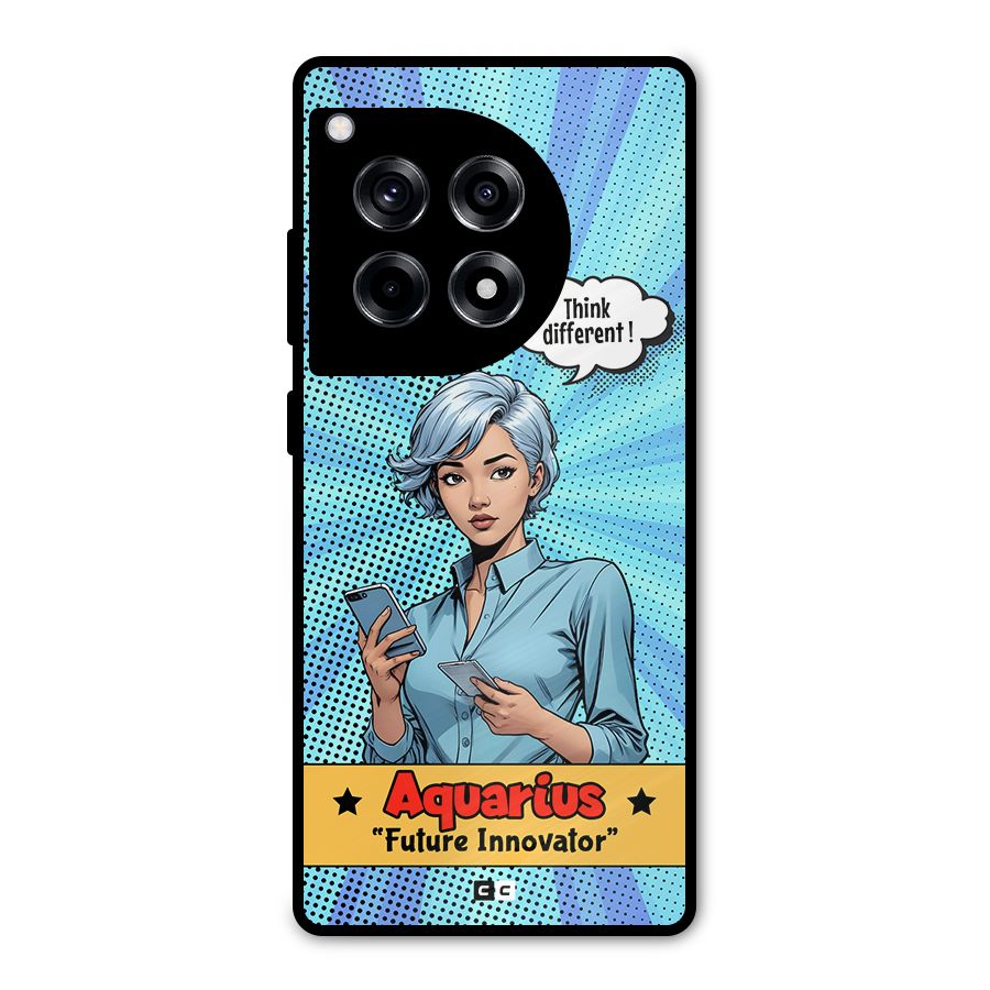 Innovative Aquarius Metal Back Case for OnePlus 12R