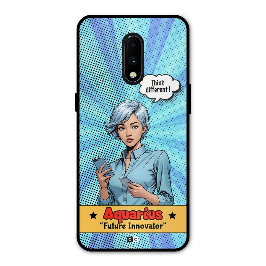 Innovative Aquarius Metal Back Case for OnePlus 7