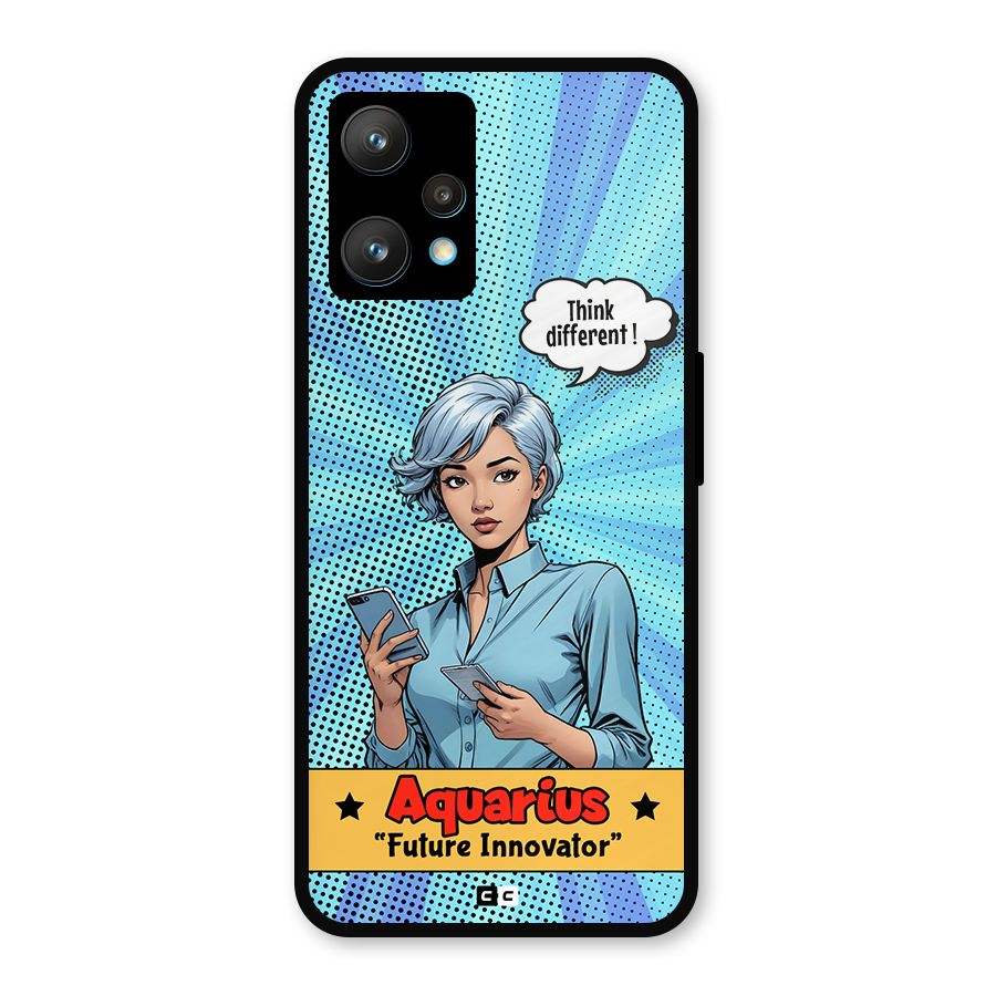 Innovative Aquarius Metal Back Case for Realme 9 Pro Plus 5G
