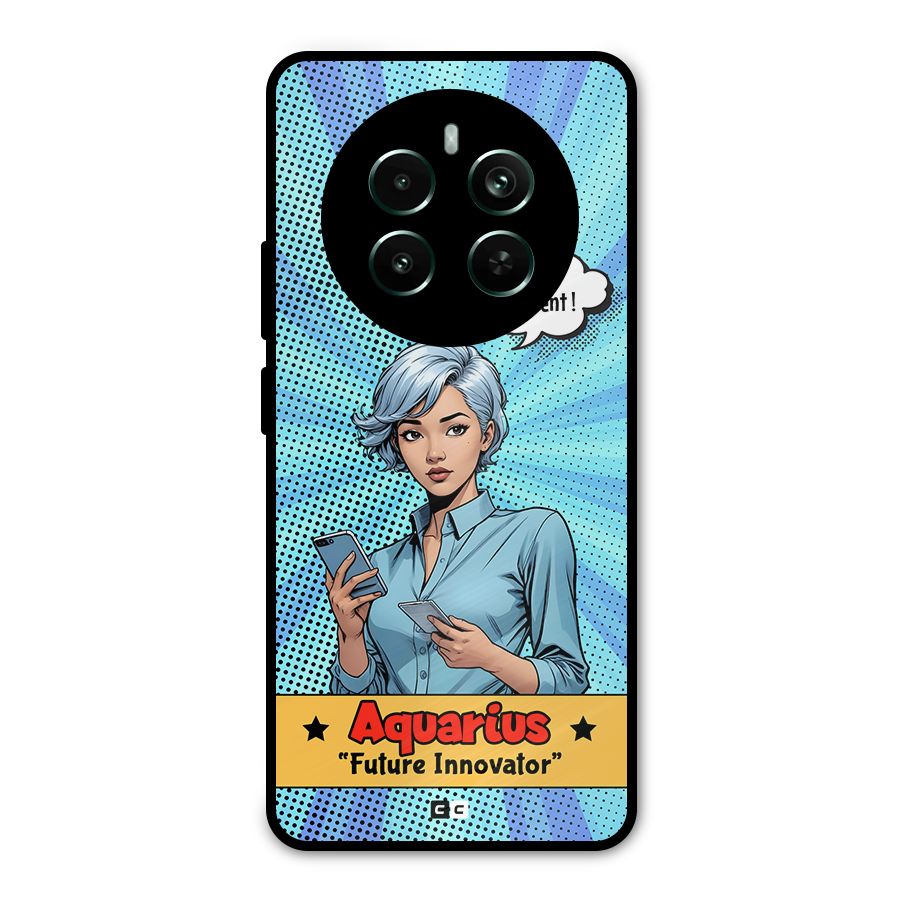 Innovative Aquarius Metal Back Case for Realme Narzo 70 Pro