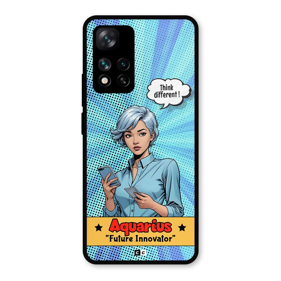 Innovative Aquarius Metal Back Case for Xiaomi 11i 5G