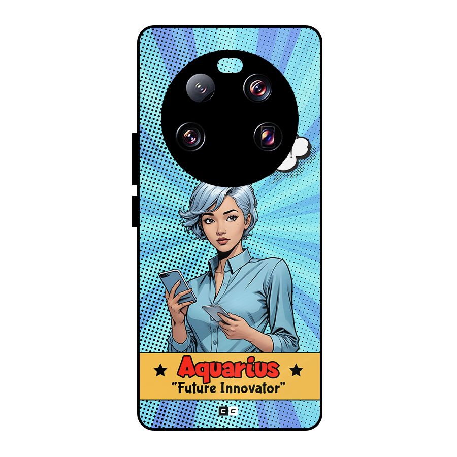 Innovative Aquarius Metal Back Case for Xiaomi 13 Ultra