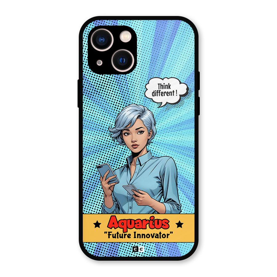 Innovative Aquarius Metal Back Case for iPhone 13