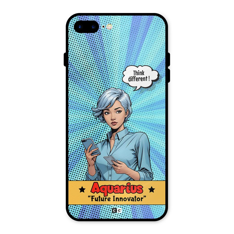 Innovative Aquarius Metal Back Case for iPhone 7 Plus