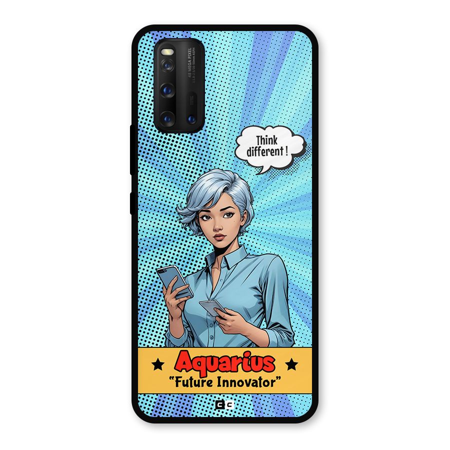Innovative Aquarius Metal Back Case for iQOO 3