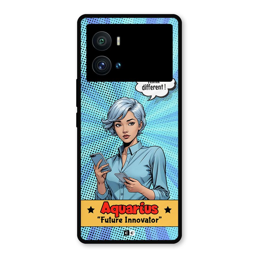 Innovative Aquarius Metal Back Case for iQOO 9 Pro