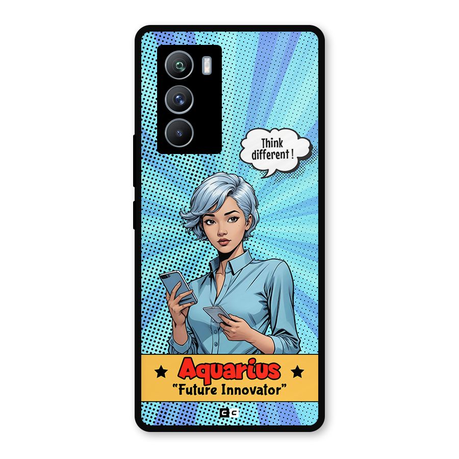 Innovative Aquarius Metal Back Case for iQOO 9 SE