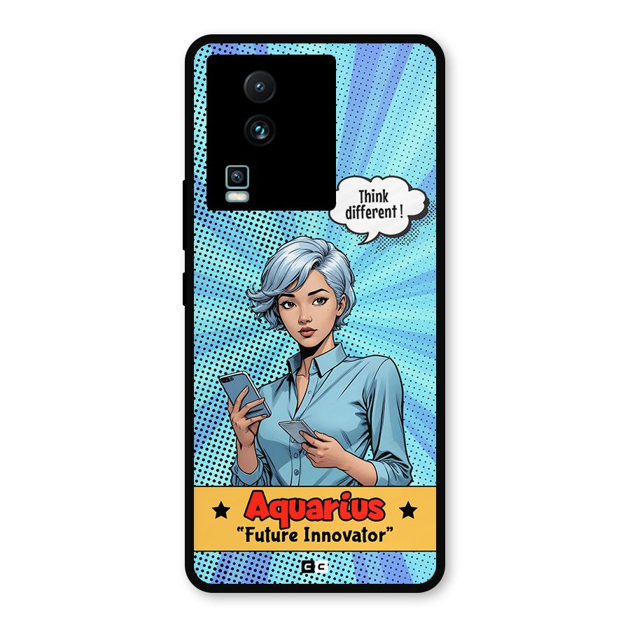 Innovative Aquarius Metal Back Case for iQOO Neo 7