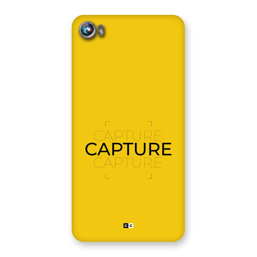 Instant Capture Back Case for Canvas Fire 4 (A107)
