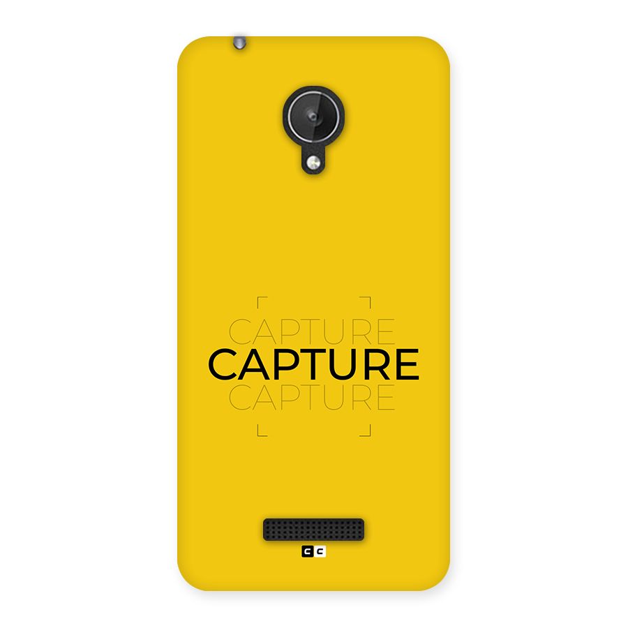 Instant Capture Back Case for Canvas Spark Q380