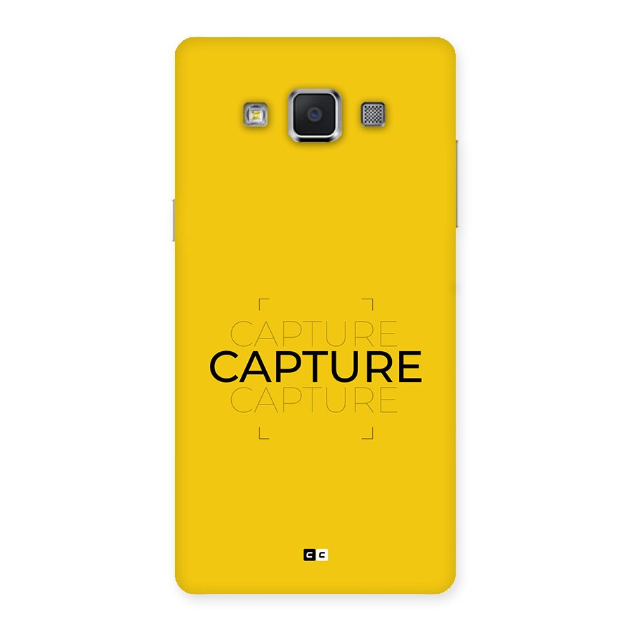 Instant Capture Back Case for Galaxy A5