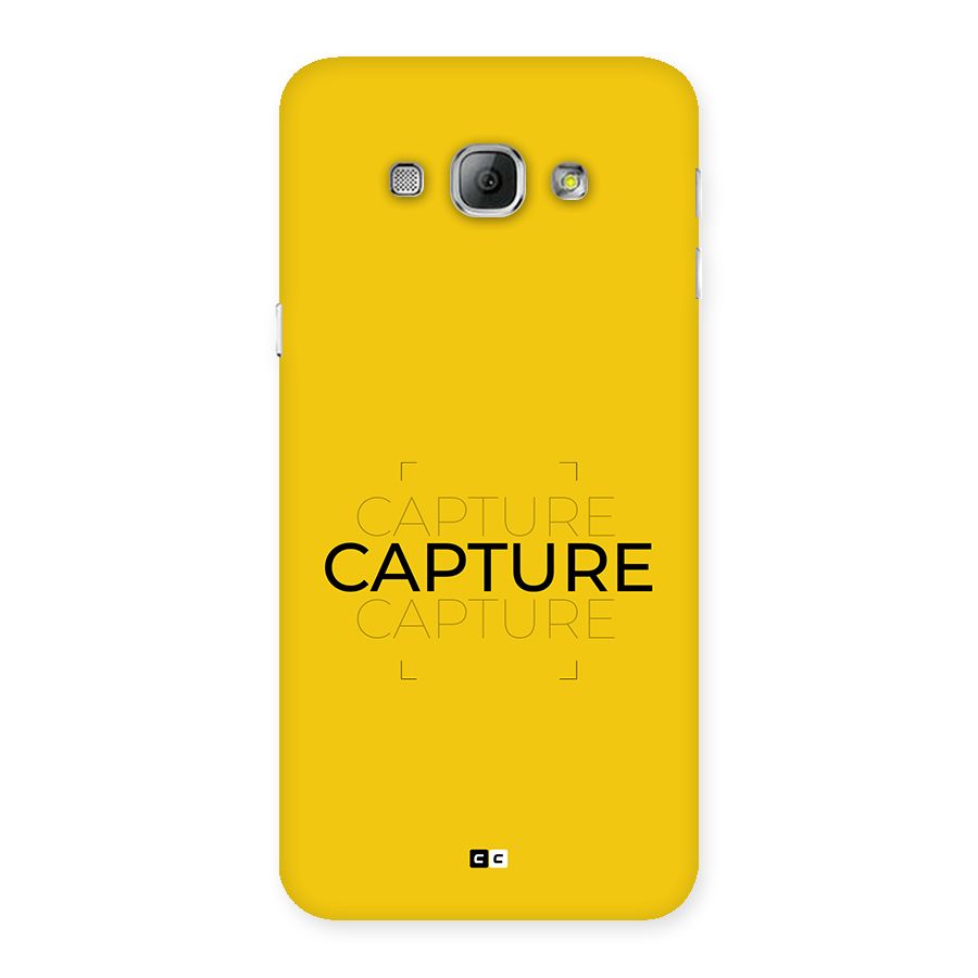 Instant Capture Back Case for Galaxy A8