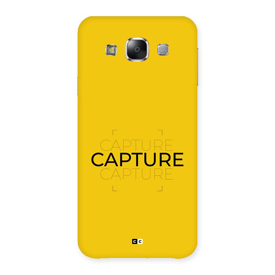 Instant Capture Back Case for Galaxy E5