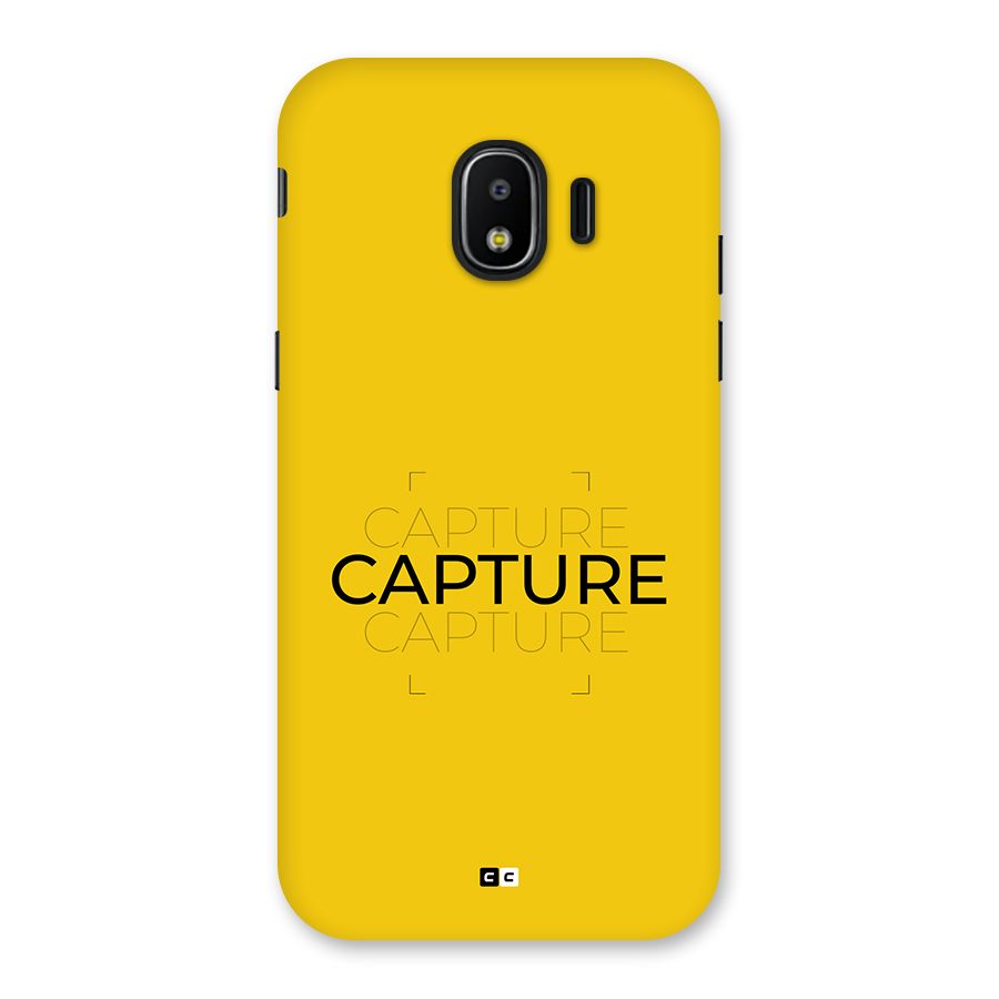 Instant Capture Back Case for Galaxy J2 Pro 2018