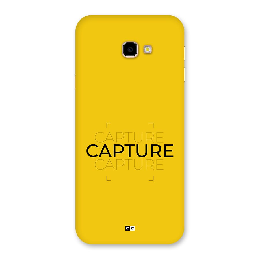 Instant Capture Back Case for Galaxy J4 Plus