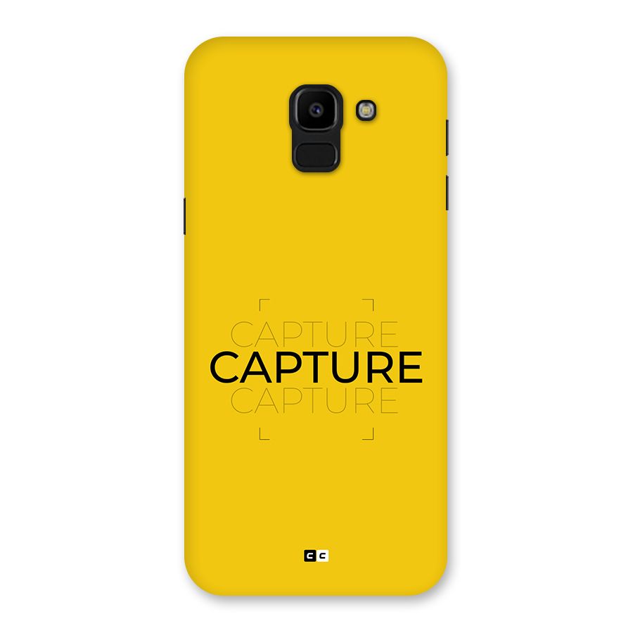 Instant Capture Back Case for Galaxy J6