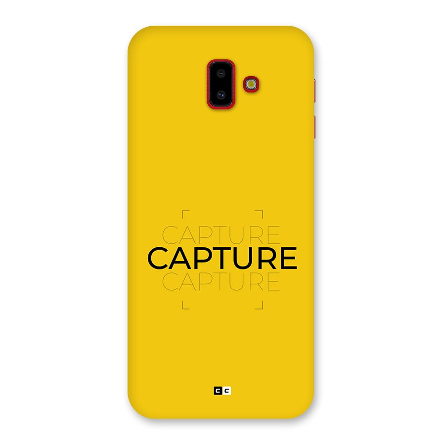 Instant Capture Back Case for Galaxy J6 Plus
