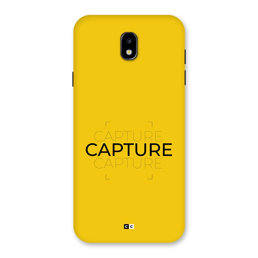 Instant Capture Back Case for Galaxy J7 Pro