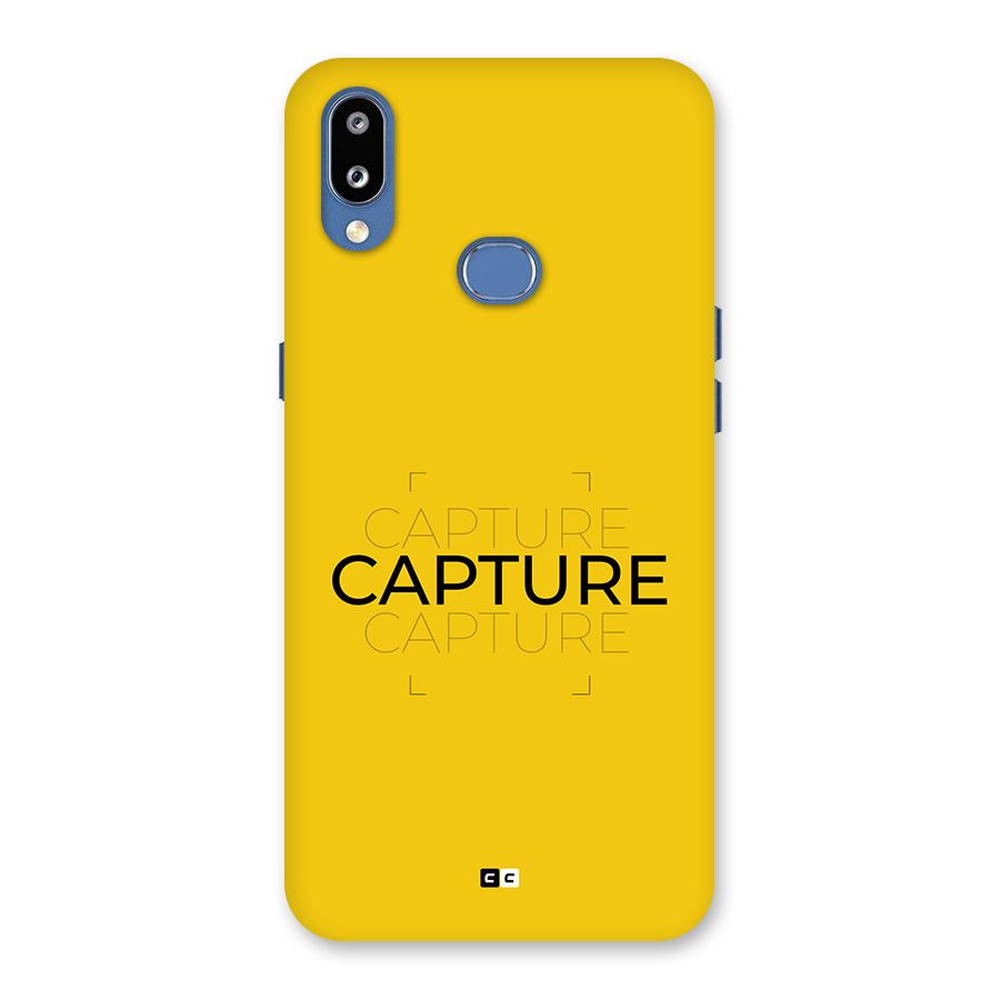 Instant Capture Back Case for Galaxy M01s