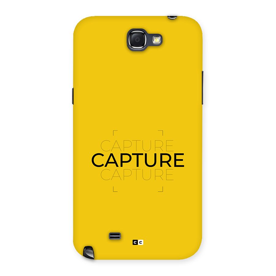 Instant Capture Back Case for Galaxy Note 2
